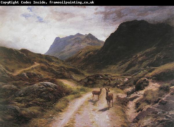 Joseph Farquharson The Road to Loch Maree